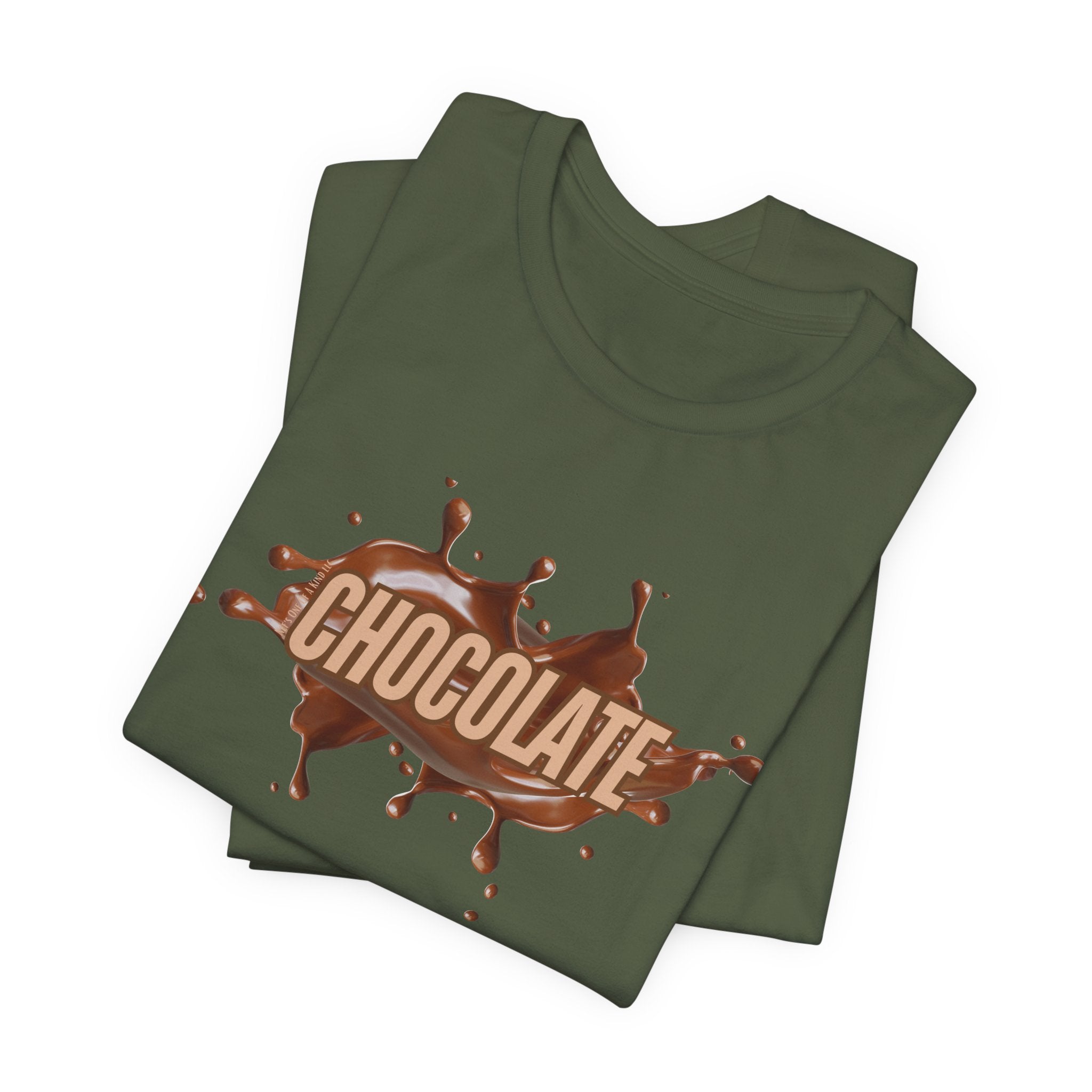 Chocolate Unisex Short Sleeve Tee